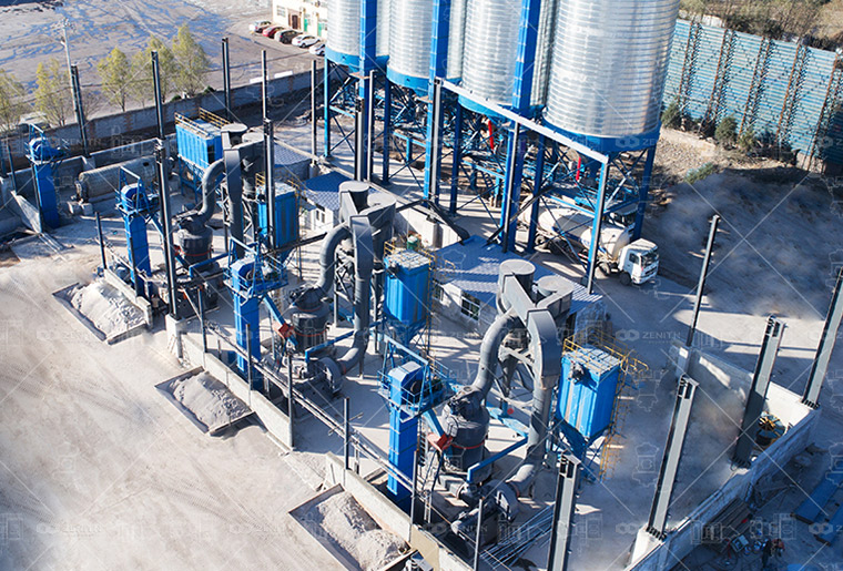 Projet annuel de préparation d’agent de désulfuration de 300 kilotonnes